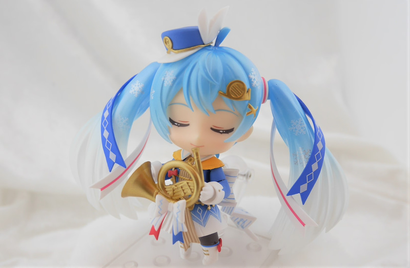 ワンフェスで販売！】ねんどろいど 雪ミク Snow Parade Ver.で遊んで 