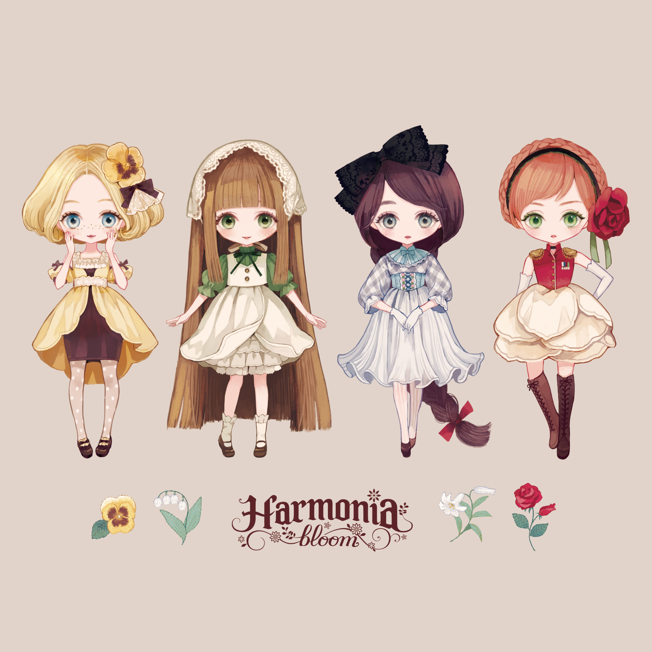 新作ドール！】Harmonia bloom バラ レビュー！【ハルモニア