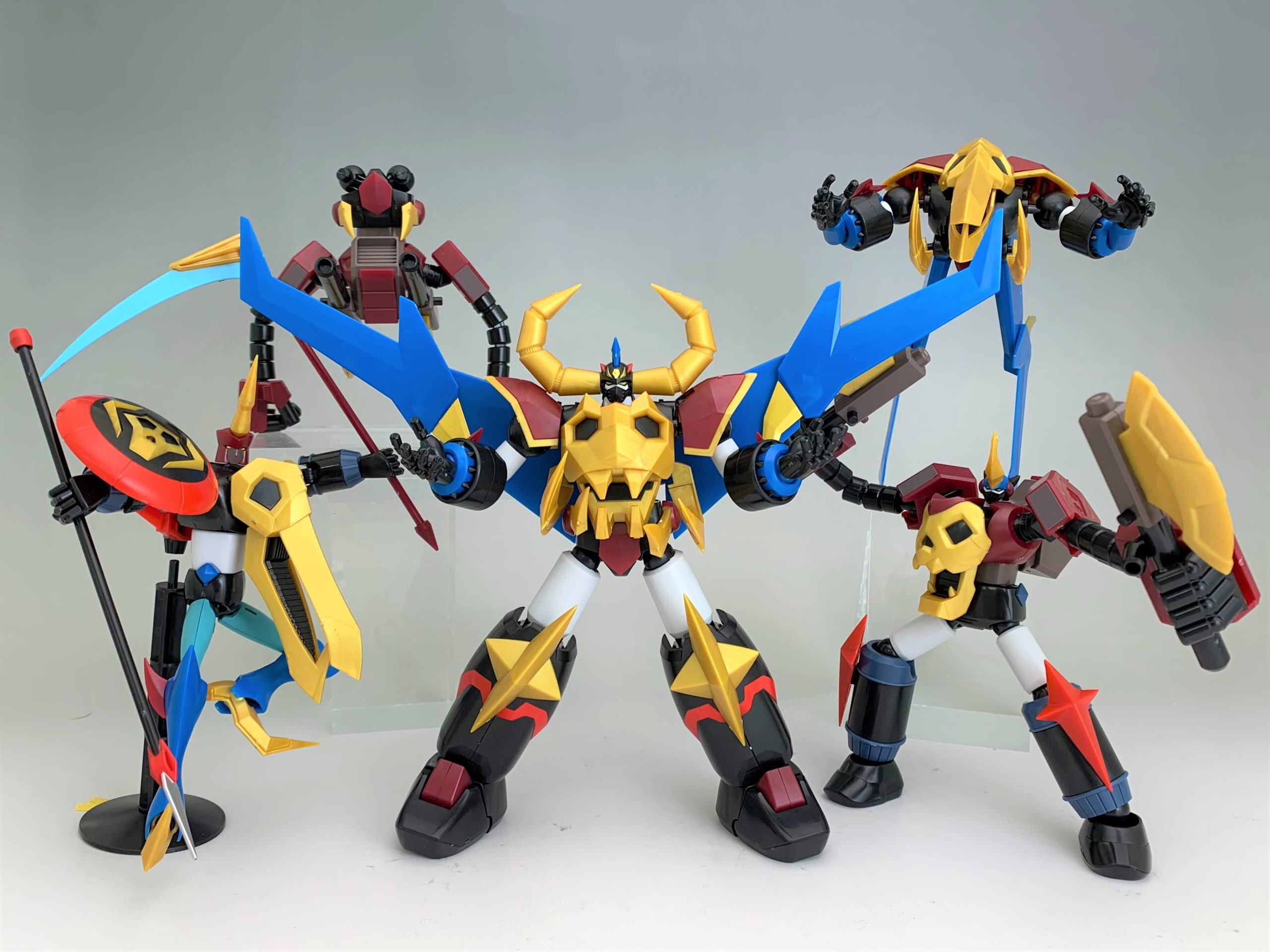 2/25より出荷開始！！】自由自在の合体 MODEROID「ガイキング 