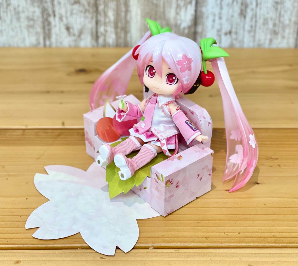 お家で作ろう ねんどろいど どーる用ペーパークラフトご紹介 春色さくら Ver グッスマらぼ グッドスマイルカンパニー