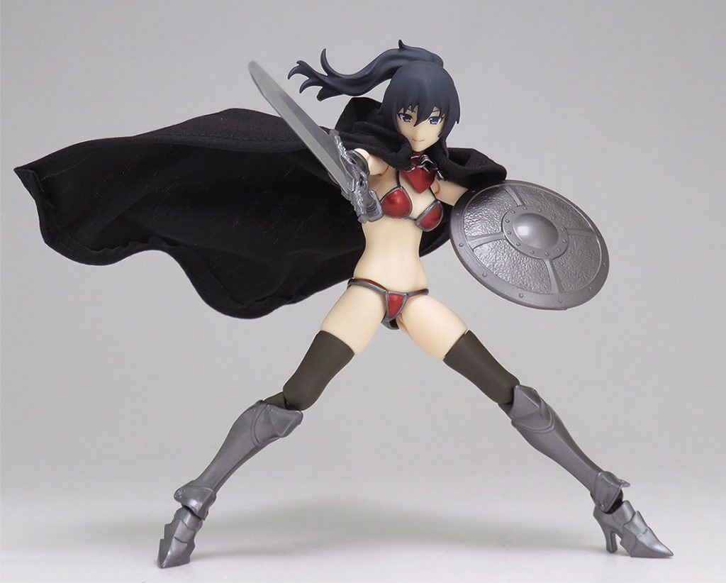 【2/9(水)出荷済】「figma Styles シンプルマント」の「動き」を