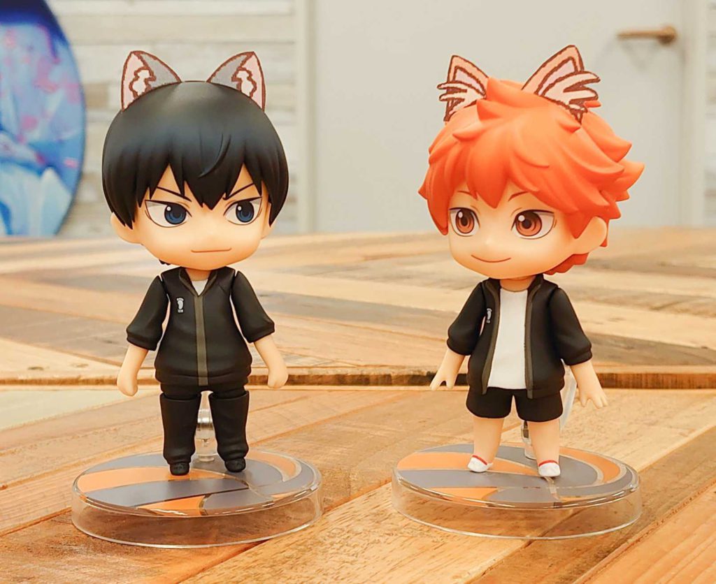 ねんどろいど　まとめ売り　ケモ耳セット 再入荷【2596】 黒見セリカ 髪パーツ ケモ耳ツインテール