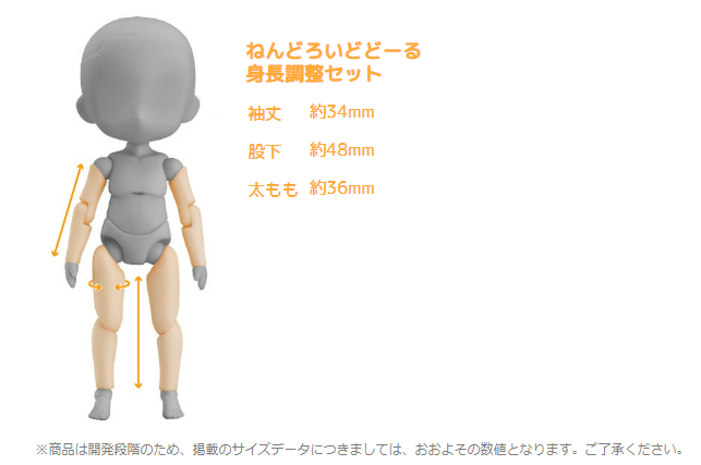 発売中！】ねんどろいどどーる 身長調整セットのご紹介！ | グッスマら 